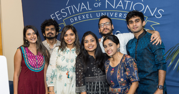 Photo of the 2023 International Graduate Student Association (IGSA) at Festival of Nations 2023.